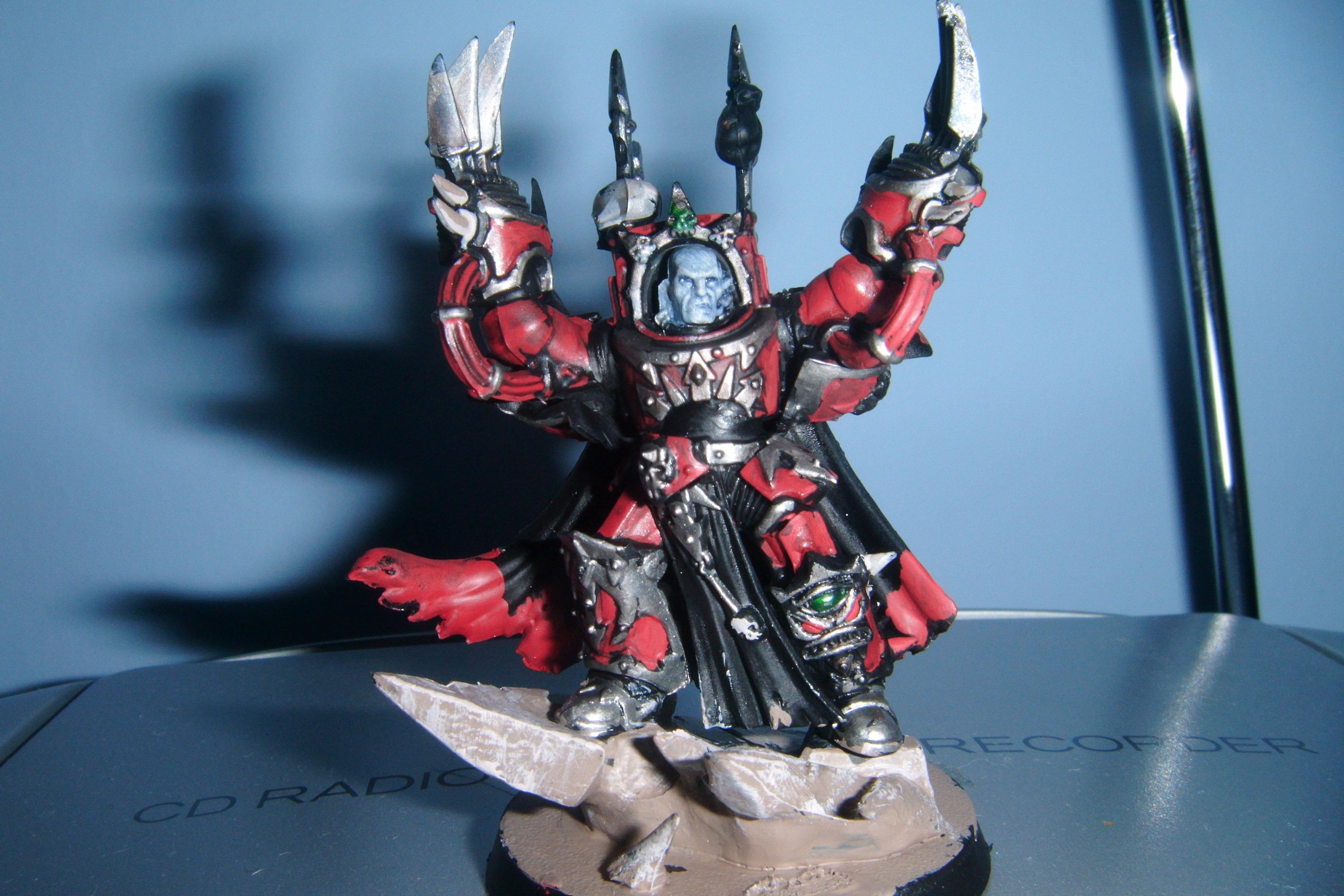 Bearer, Captain, Chaos, Claws, Lightning, Space, Space Marines